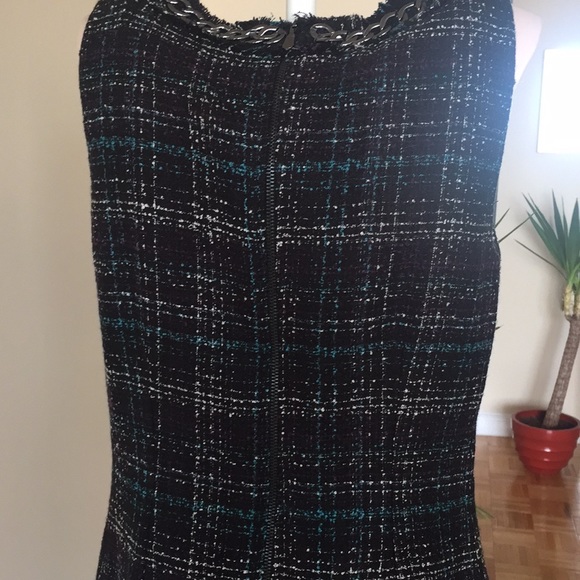 Laundry by Shelli Segal Plaid Chanel Style Dress s - Picture 7 of 7